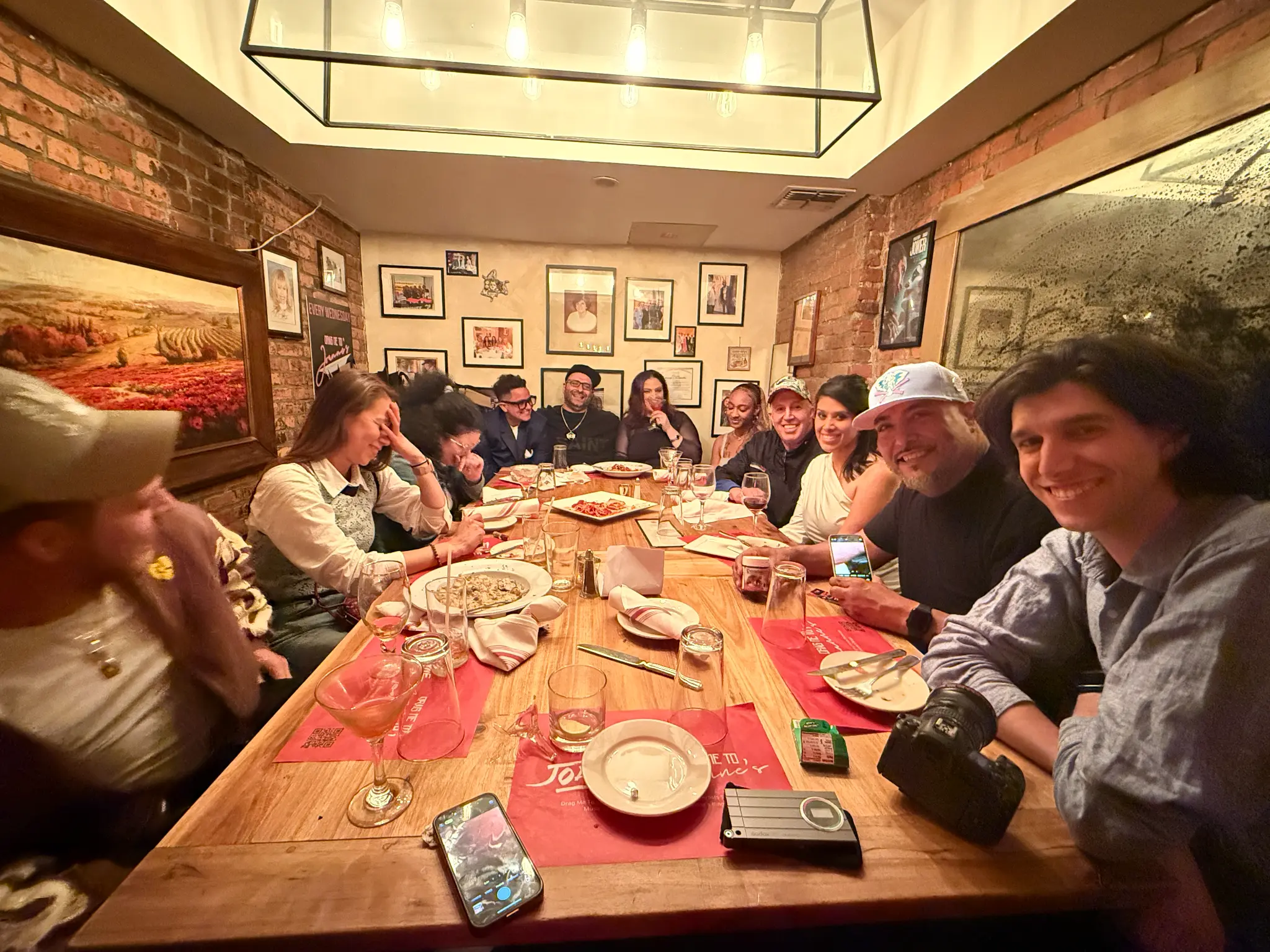 Private dining inside Joanne Trattoria